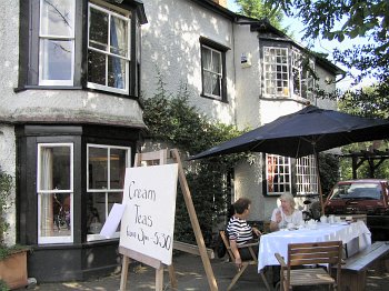 Some residents offered cream teas