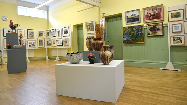Photo of art exhibition