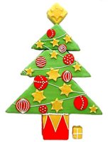 Christmas tree graphic