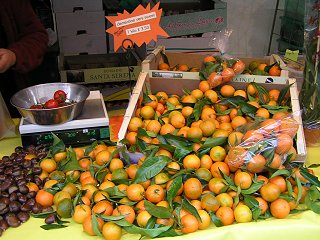 Continental market in Fore Street