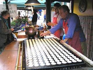 Continental market in Fore Street