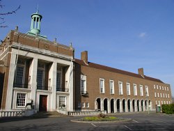 Photo of Coiunty Hall in Hertford