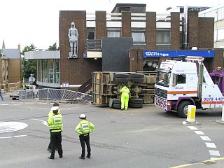 Lorry in sie of Elbert Wurlings
