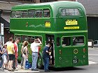 Boarding the 715 in Hertford Bus Station