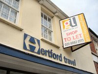 Hertford Travel former shop premises up for let