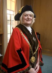 Photo of the mayor, Brenda Haddock
