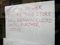 Sign in Boots Optician's window