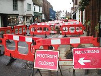 Traffic in St.Andrews Street, Hertford