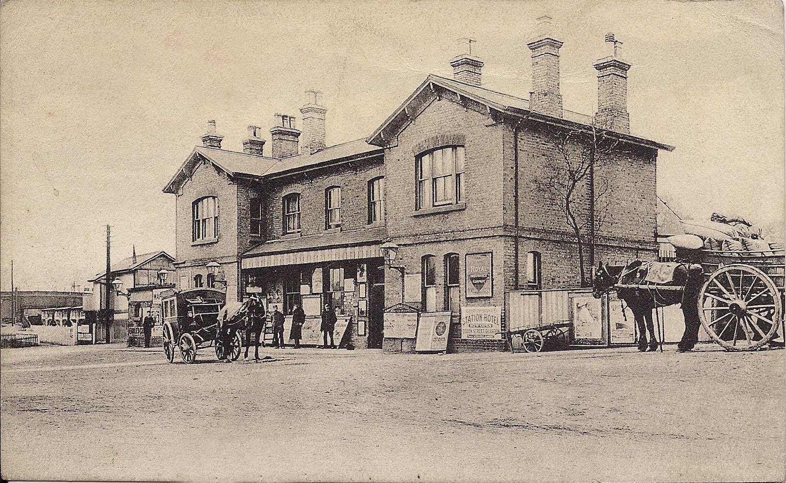 Photo of front of Cowbridge station in Hertford