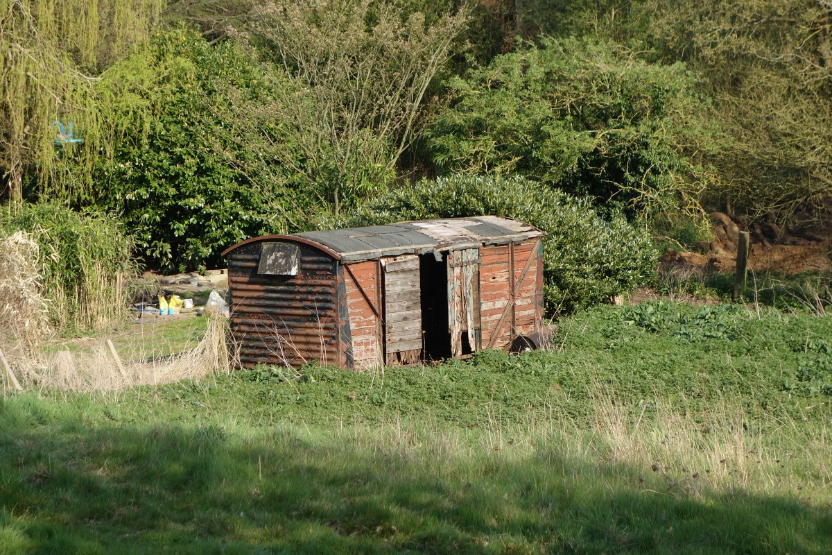 Photo of goods carriage used for storage