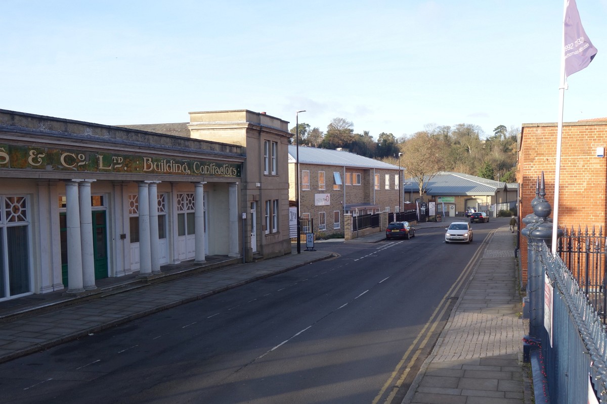 A view of Station Approach today