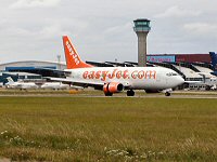 Aircaft on runway at airport