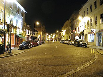 Fore Street looking East from The Shire Hall