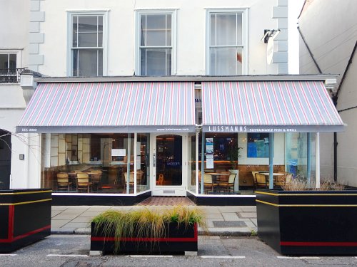 Lussmanns restaurant in Fores Street, Hertford